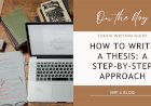 HOW TO WRITE AN IMPACTFUL THESIS OR TRAINING REPORT: A STEP-BY-STEP APPROACH